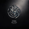 Art From Game Of Thrones - Dragon Sigil Of House Targaryen - Fire And Blood - Posters