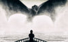 Art From Game Of Thrones - The Imp - Tyrion Lannister And Drogon - Posters