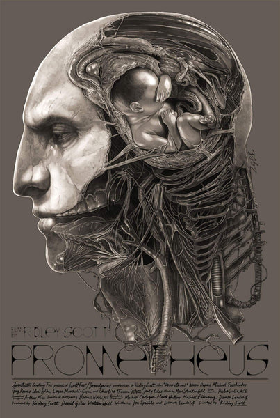 Art Movie Poster - Prometheus - Tallenge Hollywood Poster Collection - Framed Prints