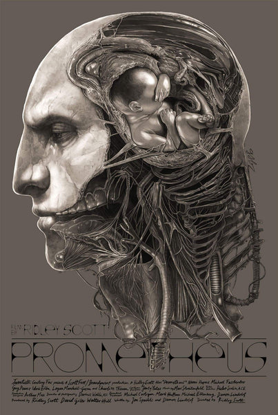 Art Movie Poster - Prometheus - Tallenge Hollywood Poster Collection - Canvas Prints