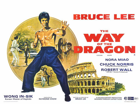 Art Poster - Bruce Lee - Way Of The Dragon - Hollywood Collection - Life Size Posters by Joel Jerry