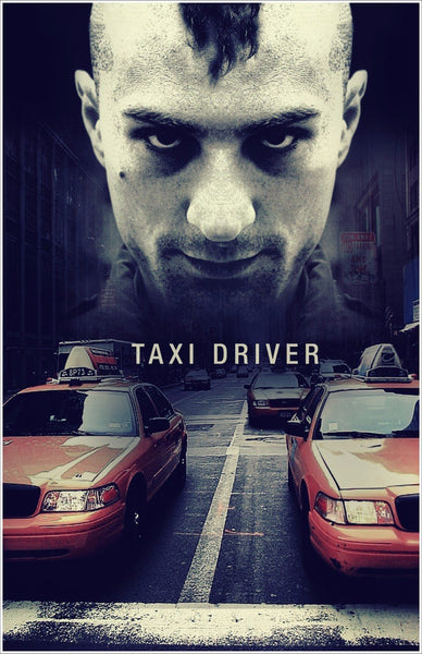 Tallenge Hollywood Collection - Movie Poster - Taxi Driver - Robert De Niro - Art Prints