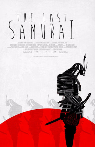 Tallenge Hollywood Collection - Movie Poster - The Last Samurai - Large Art Prints by Joel Jerry