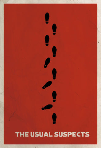 Art Poster - The Usual Suspects - Hollywood Collection by Joel Jerry