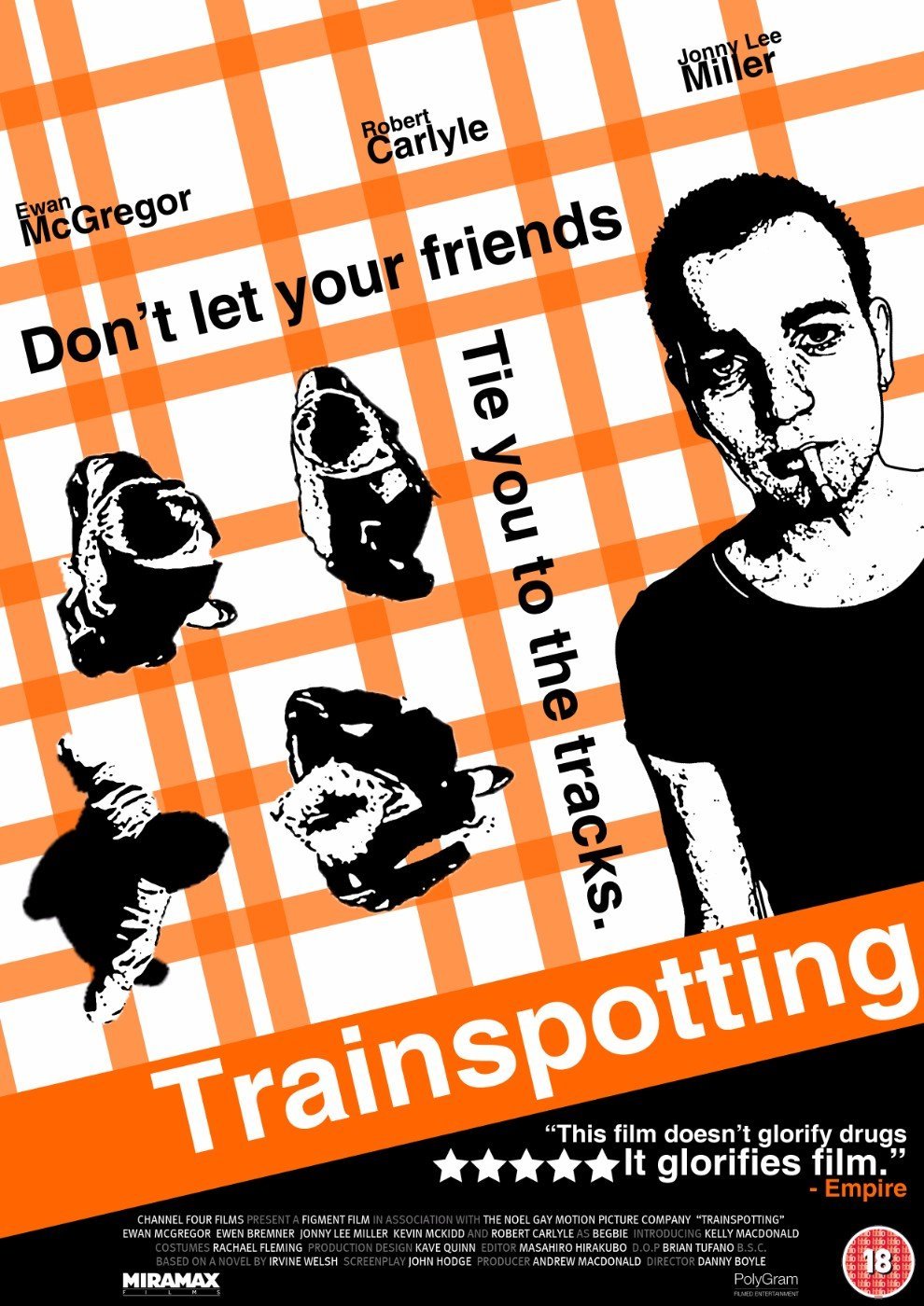 Tallenge Hollywood Collection - Movie Poster - TrainSpotting