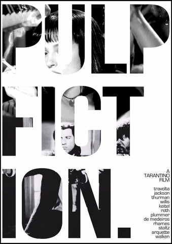Art Poster 2 - Pulp Fiction - Hollywood Collection by Bethany Morrison