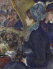 At the Theatre (La Premiere Sortie) - Pierre Auguste Renoir - Framed Prints