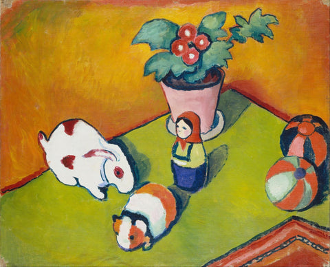 Little Walters Toys by August Macke