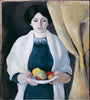 Portrait with Apples - Framed Prints