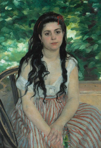 La Bohémienne by Pierre-Auguste Renoir