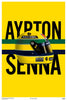 Ayrton Senna - Formula 1 Racing - Hollywood Motosport Movie Poster - Posters