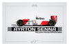Ayrton Senna - Formula 1 Racing - Honda 1993 - Motosport Poster - Posters
