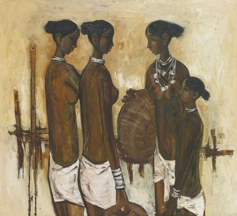 Tribal Women by B. Prabha