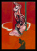 Set Of 3 Three Studies For A Crucifixion - Francis Bacon - Premium Quality Framed Canvas (24 x 11 inches) Final Size