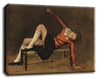 Set Of 3 Therese Paintings by Balthus- Therese on a Bench Seat, Therese Dreaming And Therese  - Gallery Wrapped Art Print