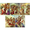 Stations Of The Cross - Christian Art Collection - Set Of 14 Canvas Roll (12 x 15 inches) Each