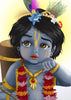 Baby Krishna - Large Art Prints