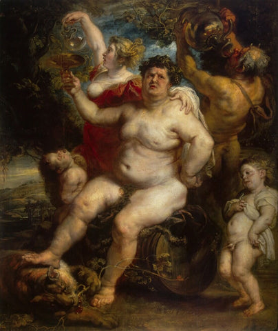 Bacchus by Peter Paul Rubens