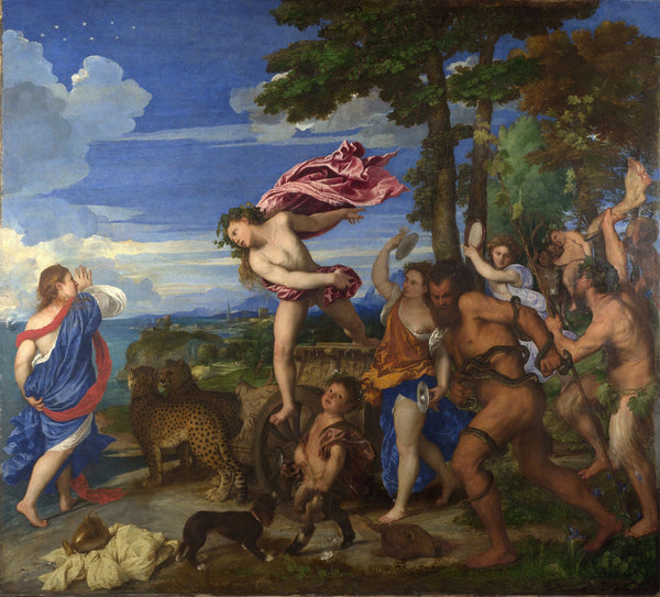 Bacchus and Ariadne by Titian | Tallenge Store | Buy Posters, Framed Prints & Canvas Prints