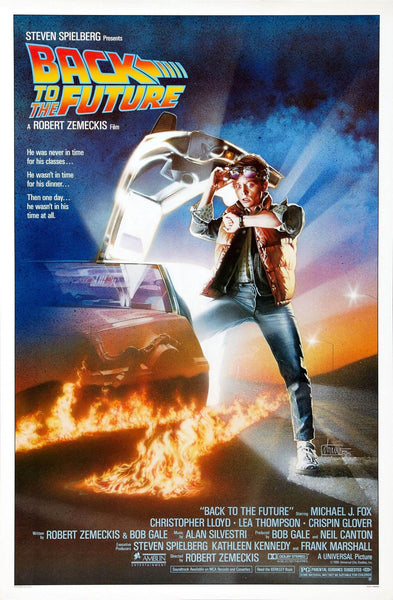 Back To The Future - Michael J Fox - Tallenge Sci Fi Classic Hollywood Movie Poster - Framed Prints
