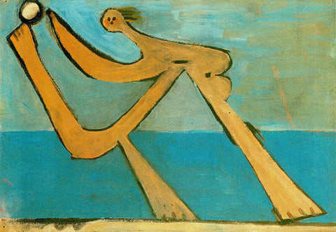 Baigneuse a Dinard(The Bather) by Pablo Picasso