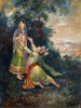 Baj Bahadur Rupmati - M V Dhurandhar - Indian Masters Artwork - Canvas Prints