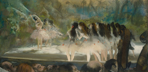 Ballet at the Paris Opéra - Framed Prints by Edgar Degas