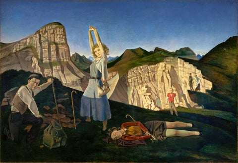 Balthus - The Mountains by Balthus