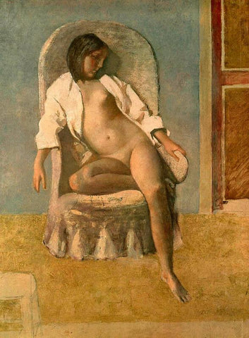Nude At Rest by Balthus