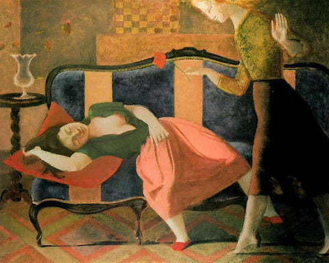 The Dream - Posters by Balthus