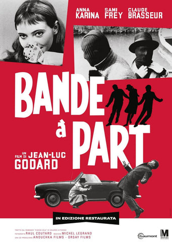 Band Of Outsiders (Bande A Part) - Jean-Luc Godard - French New Wave Cinema Poster - Framed Prints