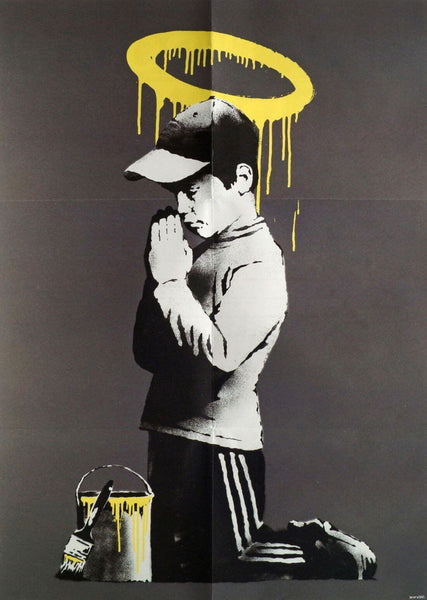 Forgive Us Our Trespassing – Banksy – Pop Art Painting - Posters