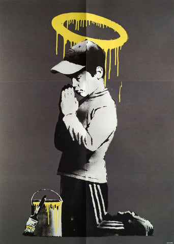 Forgive Us Our Trespassing – Banksy – Pop Art Painting - Posters by Banksy
