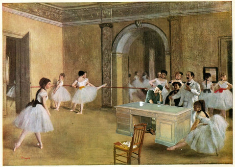 Simon Cowell Judges The Degas Ballet – Banksy – Pop Art Painting by Banksy