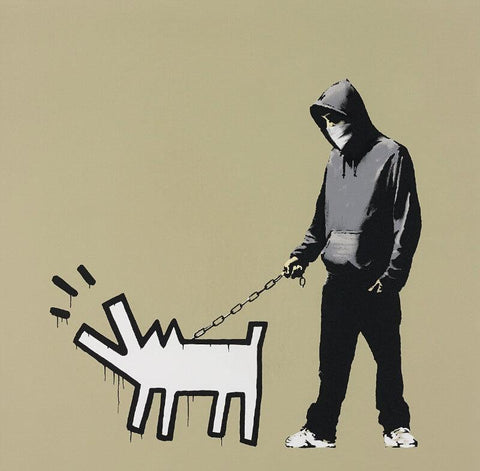 Choose Your Weapon - Banksy - Canvas Prints by Bansky