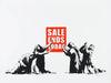 Sale Ends Today - Blouin - Banksy - Framed Prints