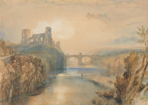 Barnard Castle - Large Art Prints by J. M. W. Turner