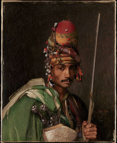 Bashi Bazouk - Jean-Leon Gerome - Orientalism Art Painting by Jean Leon Gerome