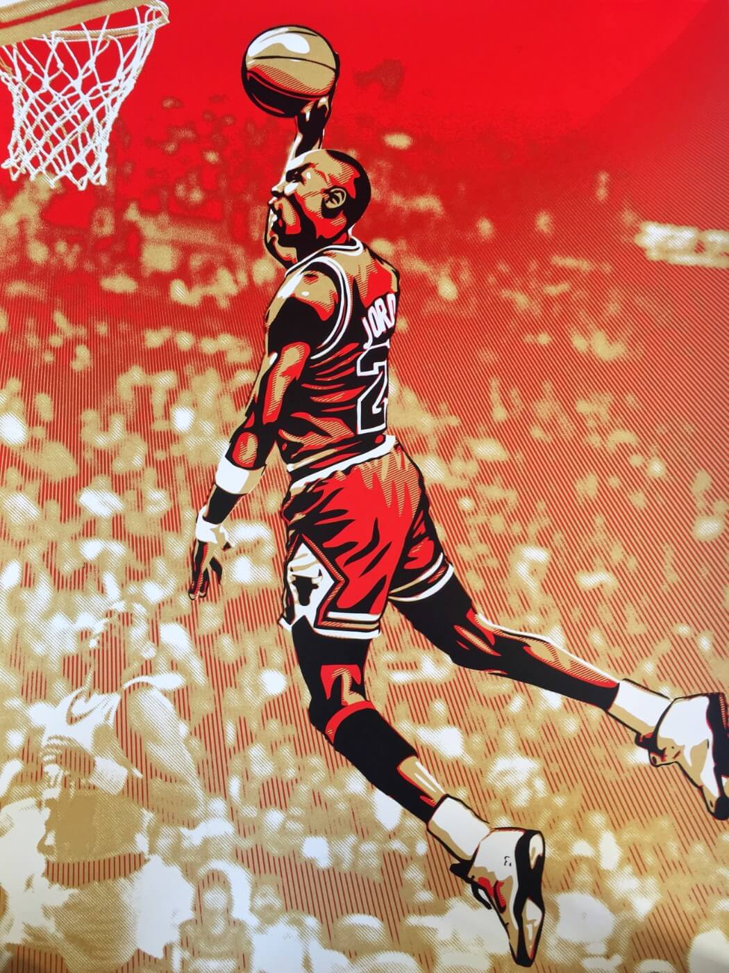 Basketball Great - Michael Jordan - Chicago Bulls by Kimberli