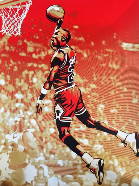 Basketball Great - Michael Jordan - Chicago Bulls - Canvas Prints