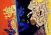 Battle of Ganga-Jamuna - Maqbool Husain - Canvas Prints