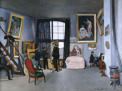 Bazille's Studio - Life Size Posters