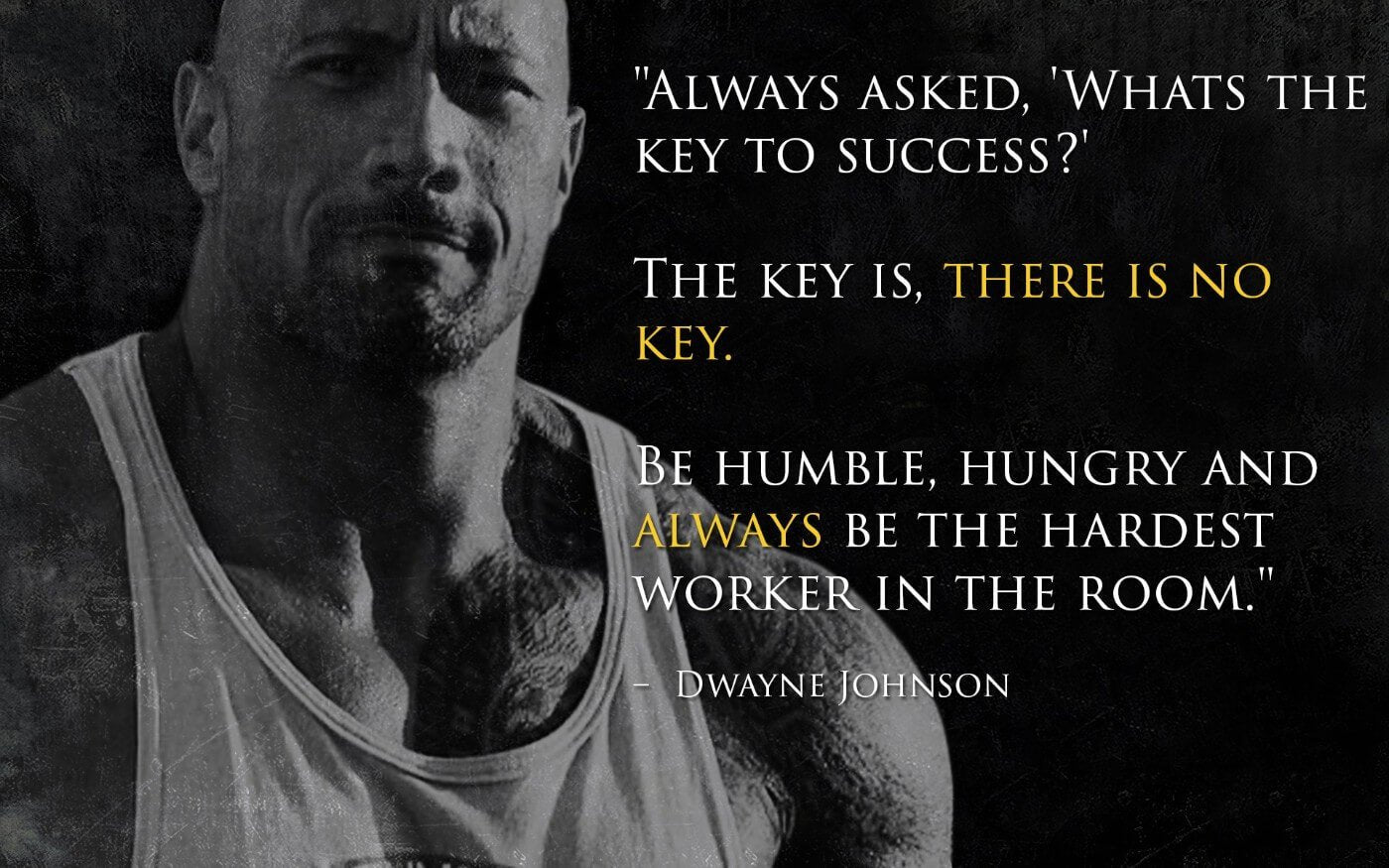 The rock hardest worker in the room 2025