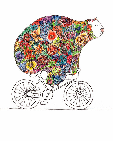 Bear Biking - Posters