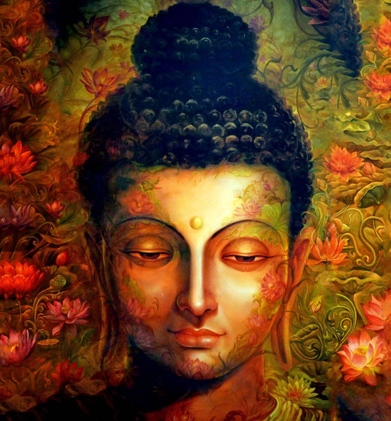 Beautiful And Divine Buddha - Framed Prints
