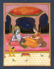 Beautiful Radha Krishna - Indian Painting - Framed Prints