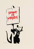 Because Im Worthless - Banksy - Posters