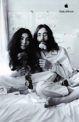 Beds-In For Peace 1969 -  John Lennon Yoko Ono - Apple Think Different Campaign - Large Art Prints