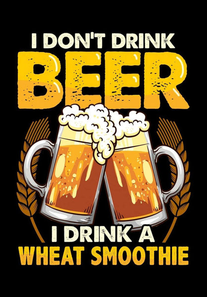 Beer - Save The Planet - Funny Beer Quote - Home Bar Pub Art Poster - Large Art Prints