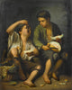 Beggar Boys Eating Grapes And Melon - Bartolome Esteban Murillo - Posters